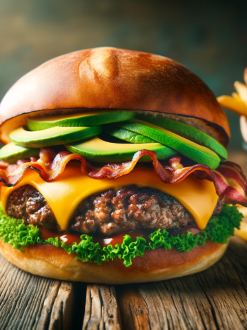Recept na cheesburger