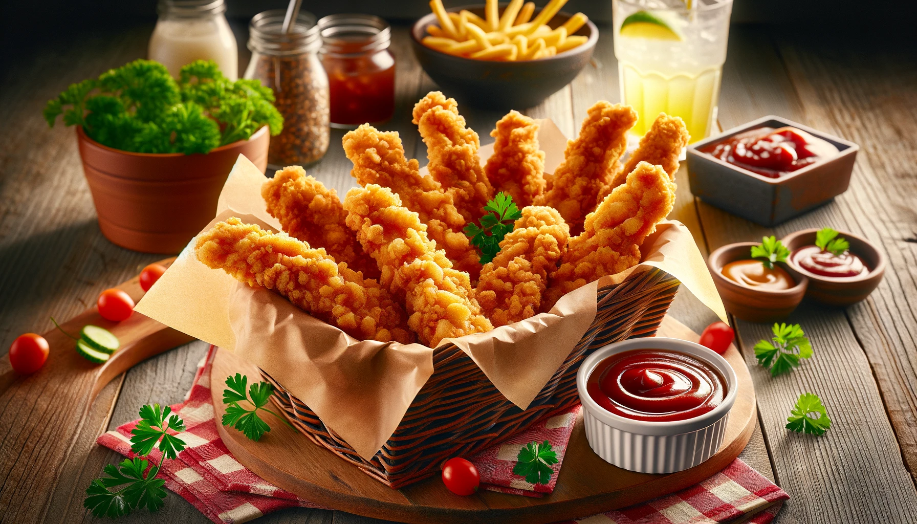 KFC kuřecí stripsy doma - recept