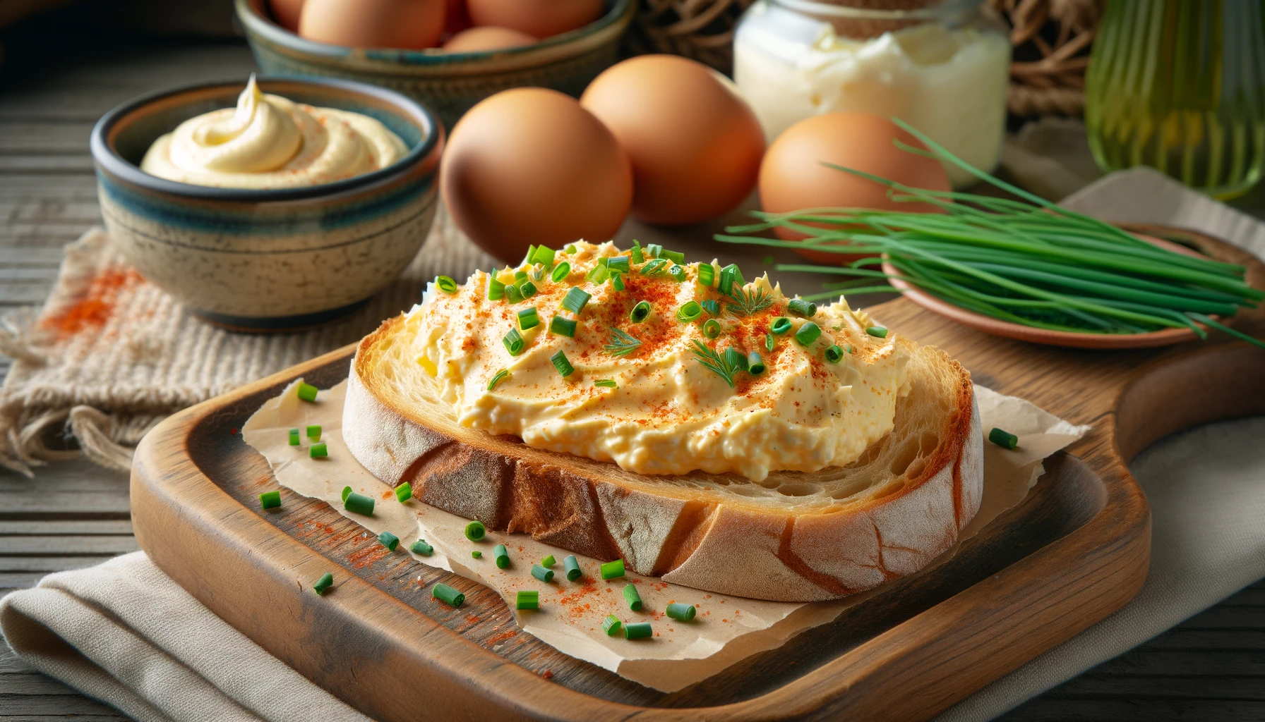 Vajíčková pomazánka - recept